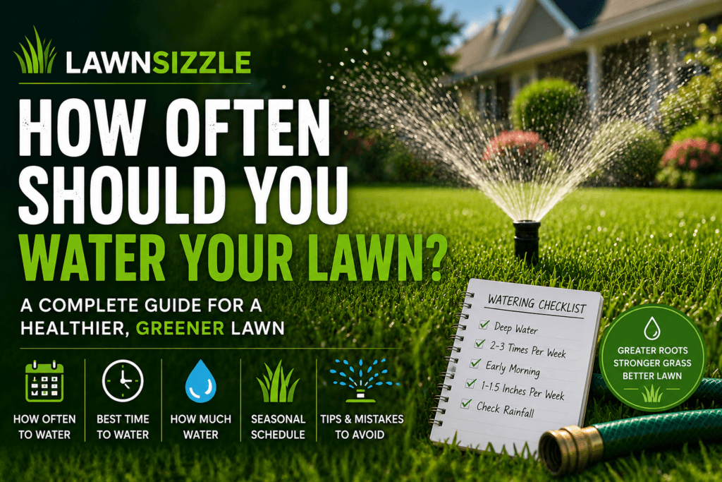 how often should you water your lawn