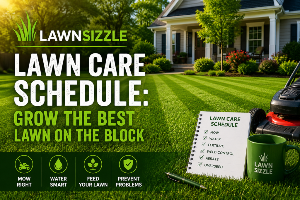 best lawn care schedule
