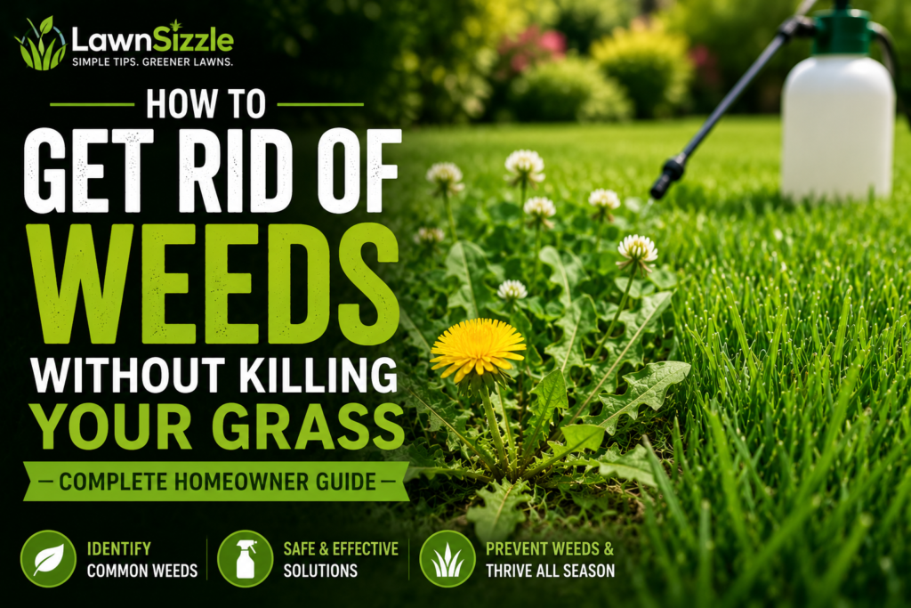 How to Get Rid of Weeds Without Killing Your Grass