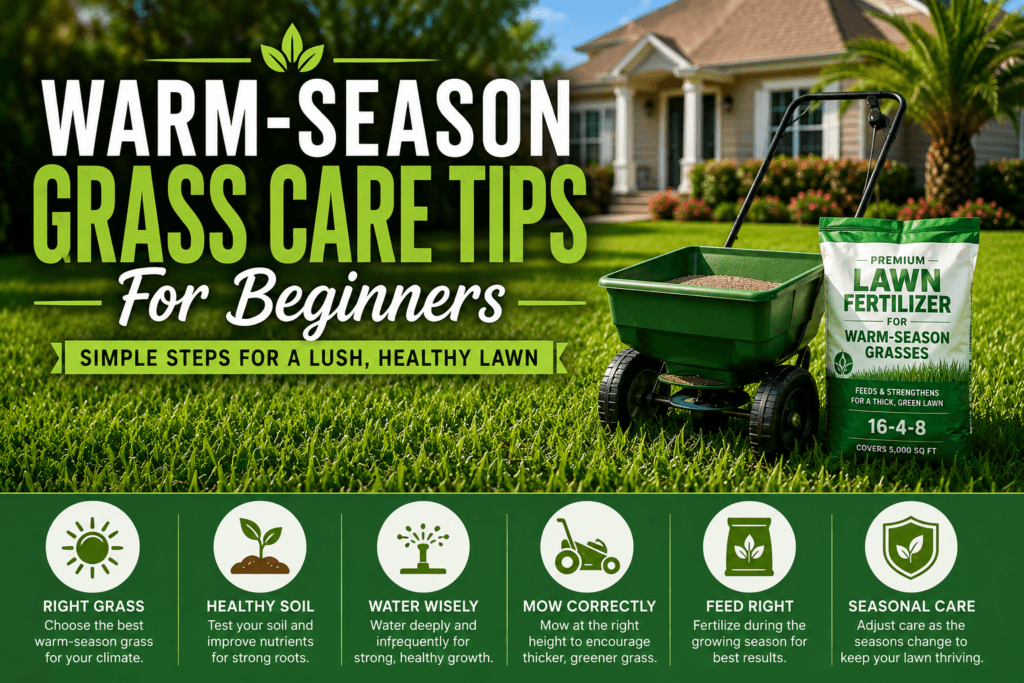Warm-Season Grass Care Tips For Beginners